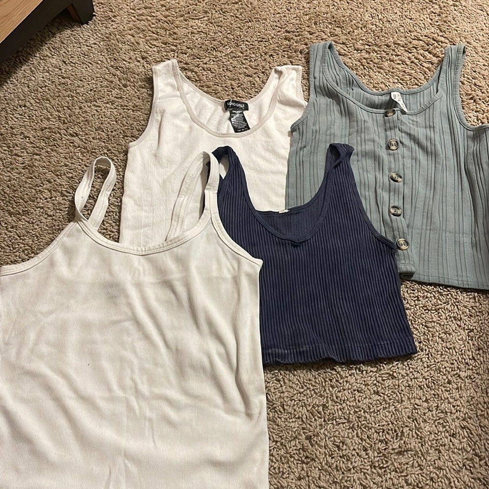 4 tank tops